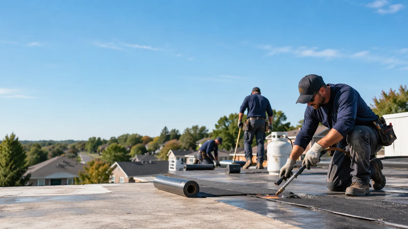 Flat Roof Leak Repair providers in Enderlin, ND